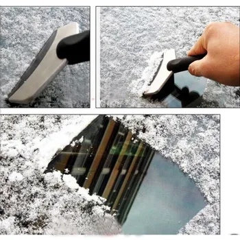 1 бр. автомобили лопатка за сняг, стъргалка за лед, Инструмент за премахване на лед от Неръждаема Стомана, Модерен и полезен инструмент за отстраняване на лед