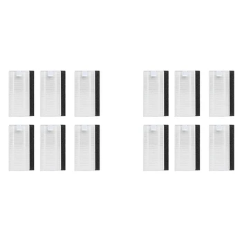 12 бр. Hepa-филтър за робот-прахосмукачка Conga 1090, резервни части, Аксесоари, сменяеми филтри, резервни части за прахосмукачка