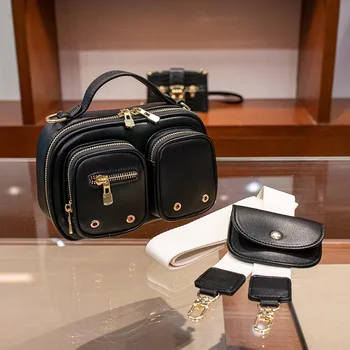 2023 Луксозна марка LU camera bag малка квадратна чанта чанта с наклонена една педя дамска чанта безплатна доставка преди да поръчате се свържете със сървъра за обслужване на клиенти