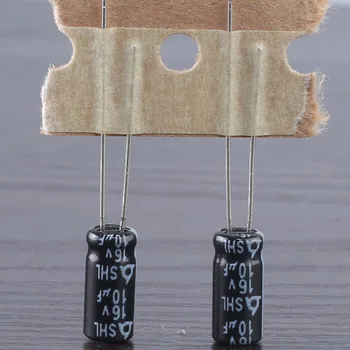 20pcs Електролитни кондензатори SAMYOUNG SHL 10mfd 16v 10uf 5x11mm 85 °C
