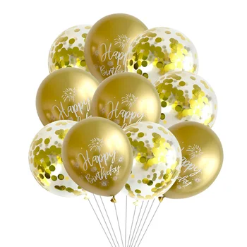 5 бр./лот, 12-инчов метален балон, рожден Ден, писмо честит рожден Ден, на 30-годишен рожден ден, цифров балон, латекс глобуси