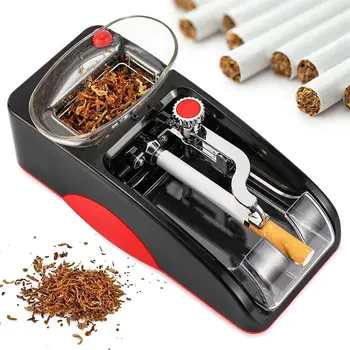 6,5/8 мм Автоматична машина за усукване на цигари, Домакински електрически инжектор за тютюн, Валяк за цигари, Аксесоари за пушачи