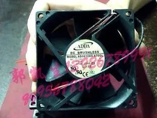 Adda 8025 fan 80 25 ad0812hs-a70gl 12v 0.25 a вентилатор на кутията на компютъра 2PIN 80*80*25 мм 8 см