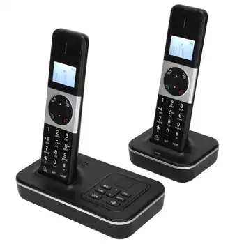 D1002 TAM-D Удобен бизнес-телефон за офиса, дома, цифров безжичен телефон за записване на съобщение на базата на хост 100-240 В