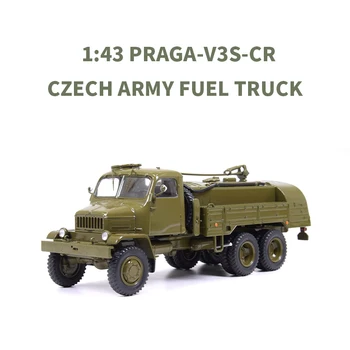 Praga V3S CR Резервоар за Камион 1:43 Гласове под налягане Модел на Армейски камиони Каки CZ Оригиналната са подбрани Огромната Метална Модел Автомобил SSM1485