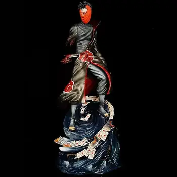 Аниме Фигурка студио психоанализа Uchiha Obito Battle Damaged Версия на GK PVC фигурка на Статуята са подбрани модел Детски играчки Кукли Подаръци 30 см