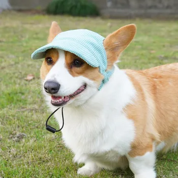 Бейзболна шапка за родители и деца, Регулируем солнцезащитная шапка за кучета, парусиновая шапка, подходяща за лятото, спортувате на открито, пътуване