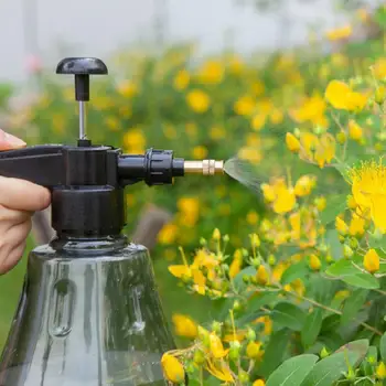 Бутилка-спрей за поливане, нескользящая, водоустойчив, с 2 режима на Горната помпа, Шише за поливане, полупрозрачни градински инструмент за домакините растения