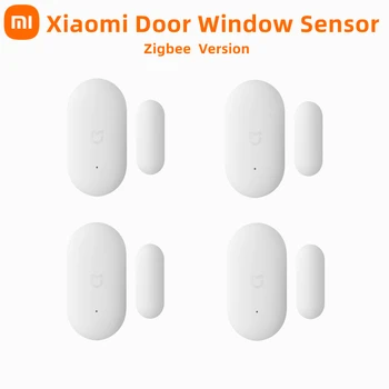 Вратата сензор Xiaomi Mijia, версия Zigbee, интелигентен сензор за прозорец, джобен формат, интелигентен дом, автоматично управление с помощта на приложения Xiaomi Mihome