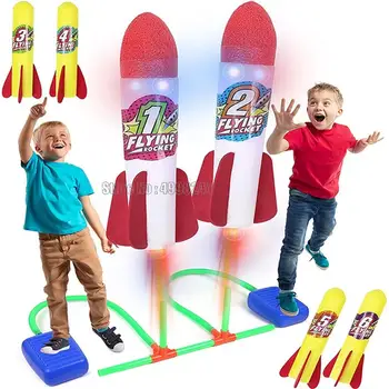 Детски въздушен прес, топающая ракета педал, игра, Спорт на открито, Детска Лига, пусков стъпков помпа, детска семейна детска играчка