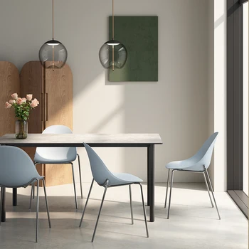 Дизайн на кухненски шкафове Трапезни столове Професионален Фризьорски Маса и Столове за маникюр, мебели Бар стол Mobili Cucina DX50CY
