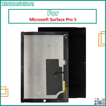 За Microsoft Surface Pro 3 (1631) TOM12H20 V1.1 LTL120QL01 003 LCD сензорен дисплей, Дигитайзер, Панел в събирането, Подмяна на