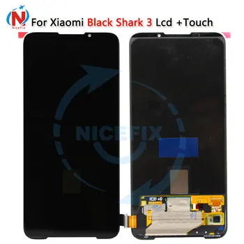 За Xiaomi Black Shark 3 LCD екран Със Сензорен Стъкло, Дигитайзер, Пълен Монтаж, Резервни Части, LCD дисплей За Xiaomi BlackShark