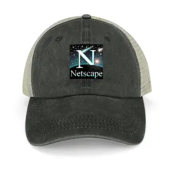 Класическа тениска с логото на Netscape, ковбойская шапка, луксозна мъжка шапка, спортни шапки, летни шапки, мъжки и дамски шапки