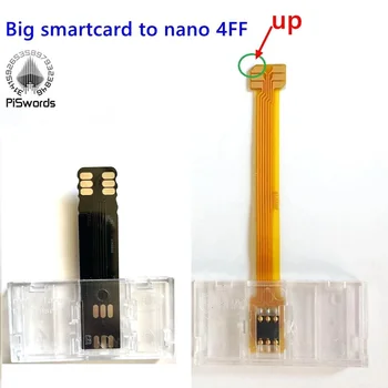 конвертор смарт карти на вертикален адаптер nano sim usim карта 4FF