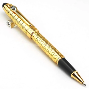 Луксозна химикалка писалка Jinhao златисто-черен цвят JR123
