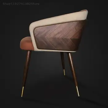 Минималистичные трапезни столове Модерен лукс Творчески напреднали скандинавски шезлонг Офис дизайн Muebles Para El Hogar Мебели за дома