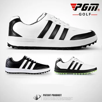 Мъжки обувки за голф Pgm, водоустойчив ежедневни спортни обувки, дишаща нескользящие ремък Xz021 на едро