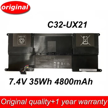 Нов C32-UX21 7,4 V 35Wh 4800mAh C32-UX21E Оригинална Батерия за лаптоп Asus ZenBook UX21 UX21A UX21E UX21 Серия Ultrabook
