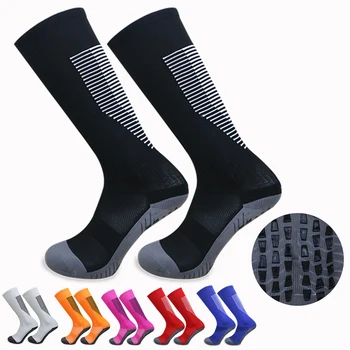 Нови мини футболни чорапи с дълъг ръкав, колоездене, спортни чорапи за йога, найлон дишаща спортни чорапи за бягане