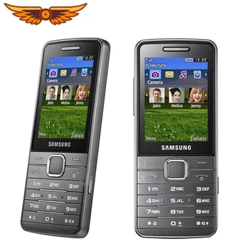 Оригинален Samsung S5611 S5610 GSM 2,4-Инчов FM радио, Bluetooth, 5-Мегапикселова Камера Руска клавиатура на Мобилен телефон е Отключена Мобилен Телефон