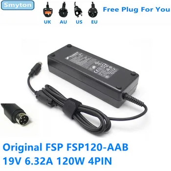 Оригинален Адаптер за променлив ток Зарядно Устройство За Захранване FSP 19V 6.32 A 120W 4PIN FSP120-AAB FSP120-ААА FSP120-REBN2 FSP120-AAV