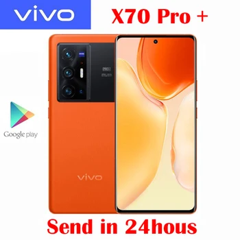 Оригинален Нов Официален Смартфон VIVO X70 Pro + Plus Snapdragon 888 + 5G 6,78 инча 2K 3200 ×1440P 48MP Камера, NFC OTG 55W 4500mah живот