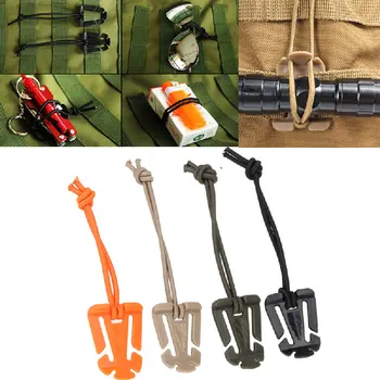 Тактическа еластична лента Въже за военна раница Molle, чанта, външни карабинери, инструменти, оборудване за къмпинг, веревочная обтегач